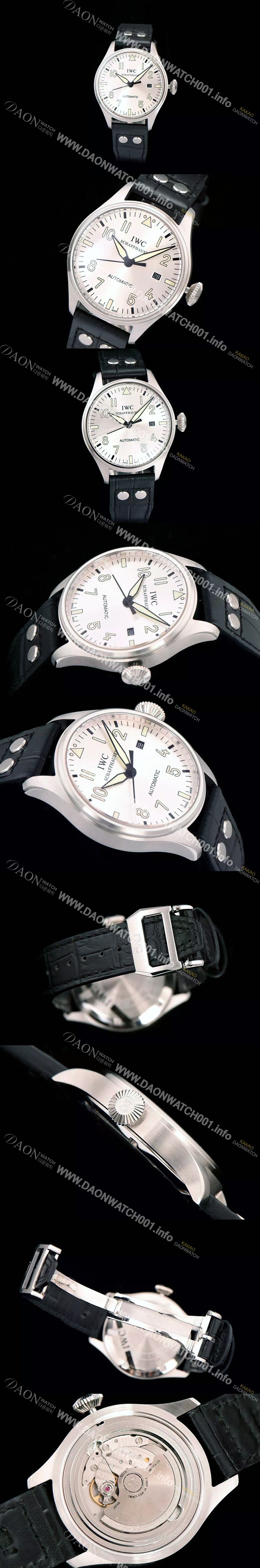 아이더블유씨 남성용 파일럿 실버다이얼 40mm IWC0430 Ⅳ
