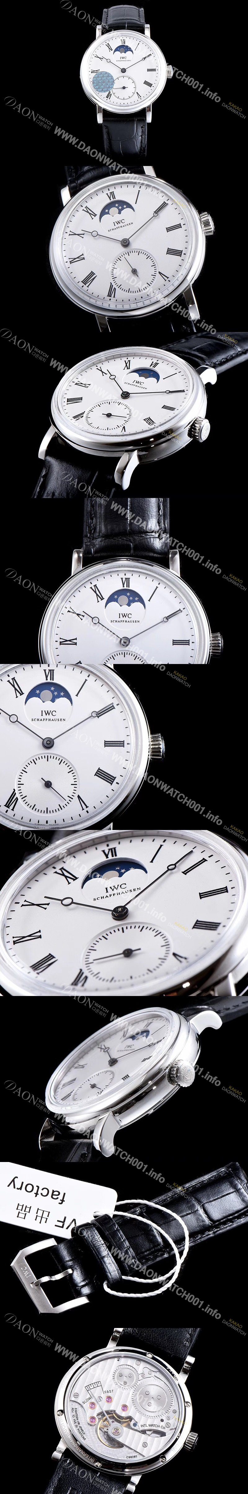 아이더블유씨 남성용 아이떠블유씨 IW544805 빈티지컬렉션 문페이즈 핸즈와인딩 IWC0421 Ⅳ