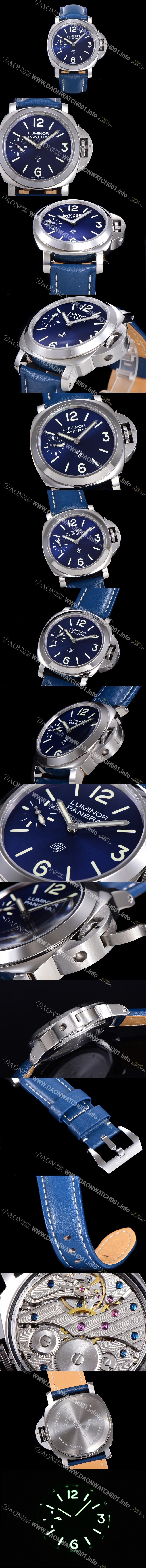 파네라이 남성용 루미노르 스페셜 에디션 PAM01085  블루 마레로고 44mm 블루 다이얼 신형 PANERAI Cal. P.6000 Type 수제공정형 튜닝완료 무브먼트 PAN02171 Ⅳ