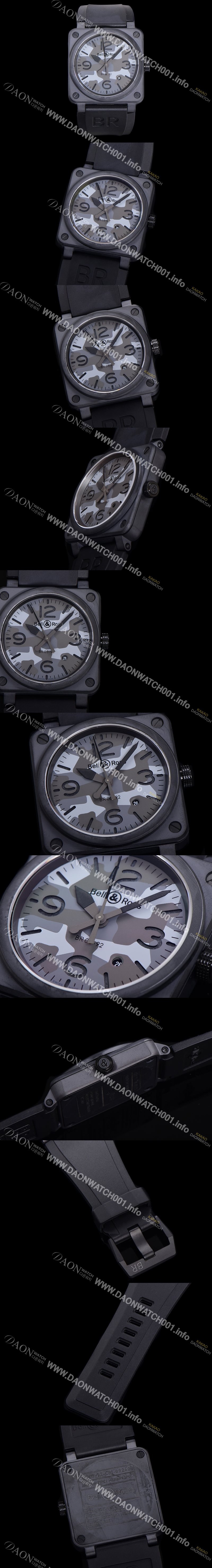 벨엔로즈 남성용 BR03-92 다이버 세라믹 오토매틱 9015 타입 42mm 우레탄줄 카모 다이얼 bel80303 Ⅳ