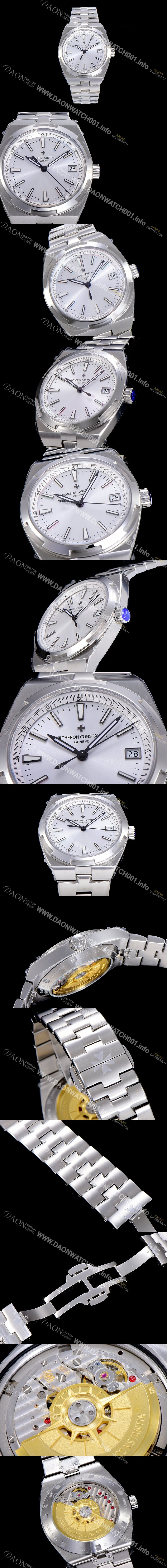 바쉐런 콘스탄틴 남성용 오버시즈 4500V/210A-B126 오토매틱 무브먼트 41mm 화이트 다이얼 vac1139 Ⅳ