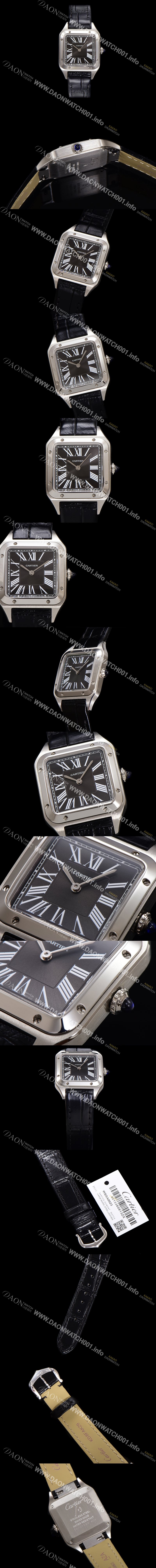 까르띠에 여성용 산토스 W2SA0015 쿼츠 38mm S 사이즈 블랙 다이얼 car69331 Ⅳ