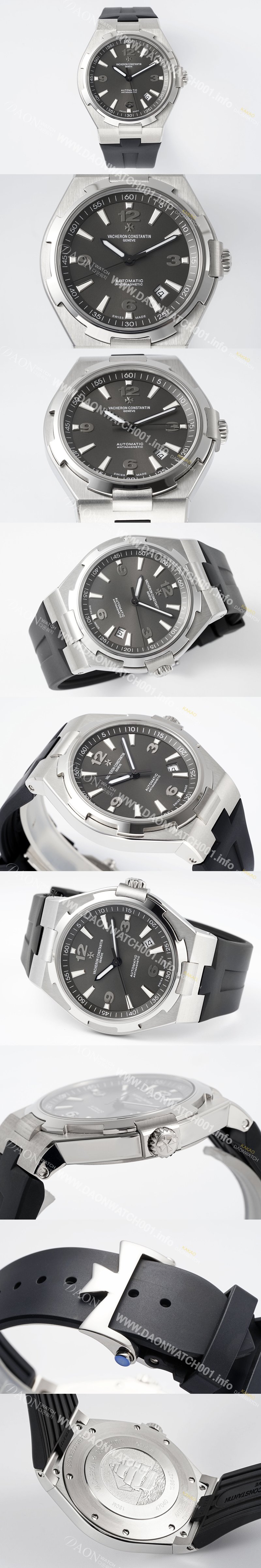 바쉐런 콘스탄틴 남성용 오버시즈 47040/000W-9500 오토매틱 Cal.1226 SC 타입 42mm 그레이 다이얼 vac1170 Ⅳ