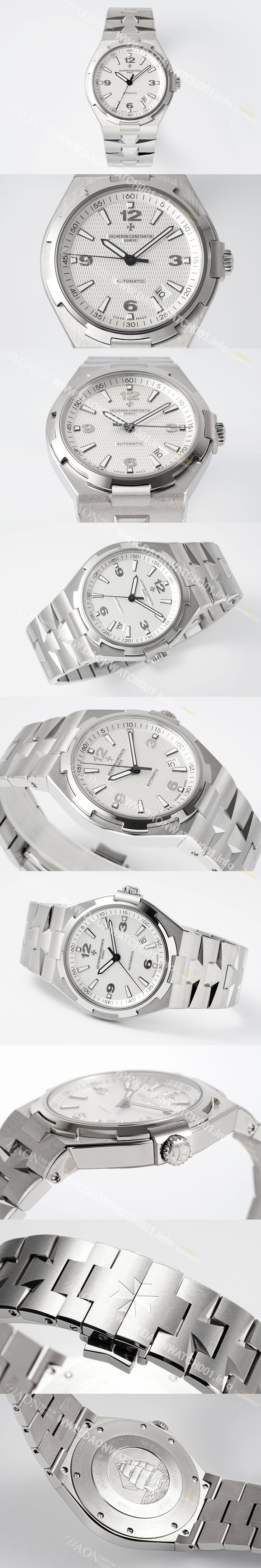 바쉐런 콘스탄틴 남성용 오버시즈 47040/B01A-9093 오토매틱 Cal.1226 SC 타입 42mm 화이트 다이얼 vac1166 Ⅳ