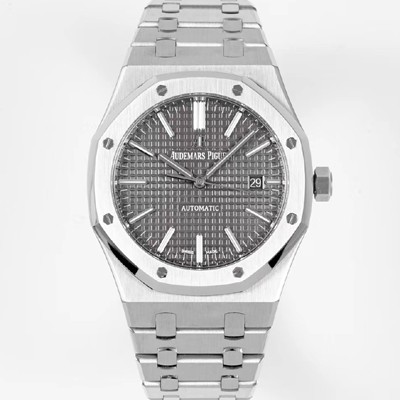 오데마피게 남성용 하이엔드 로얄오크 15400ST.OO.1220ST.04 오토매틱 Cal.3120타입 41mm 그레이 와플 다이얼 aud6565 Ⅳ