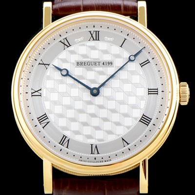 브레게 남성용 클래식 No.4199 씨리즈 40mm 화이트다이얼 BRG4254 Ⅳ