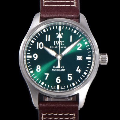 아이더블유씨 남성용시계 1:1수제공정형 마크18 !! 파일럿 IW328205 마크18 오토매틱 32111타입 40mm 가죽줄 그린다이얼 iwc9264 Ⅳ