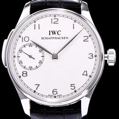 아이더블유씨 남성용 포르투기즈 IW524204 미닛 리피터 화이트 다이얼 오토매틱 무브먼트 IWC0235 Ⅳ