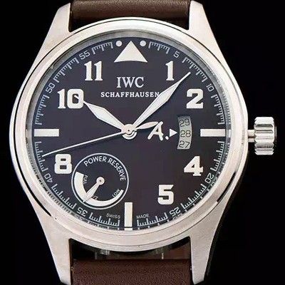 아이더블유씨 남성용 생떽쥐베리 파워 리져브 에디션 42mm 브라운다이얼 IWC0400 Ⅳ