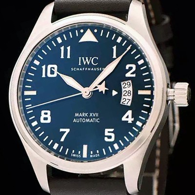 아이더블유씨 남성용 파일럿 워치 마크 17 블루다이얼 IWC0412 Ⅳ