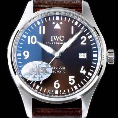 아이더블유씨 남성용 파일럿 워치 마크 XVIII IW327003 컬렉션 40mm 브라운 다이얼 오토매틱 무브먼트 iwc4075 Ⅳ