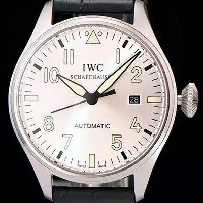 아이더블유씨 남성용 파일럿 실버다이얼 40mm IWC0430 Ⅳ