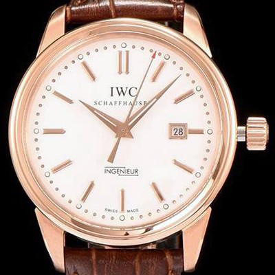 아이더블유씨 남성용 인게뉴어 화이트 다이얼 오토매틱 무브먼트 IWC0251 Ⅳ