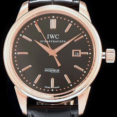 아이더블유씨 남성용 인게뉴어 블랙 다이얼 오토매틱 무브먼트 IWC0252 Ⅳ