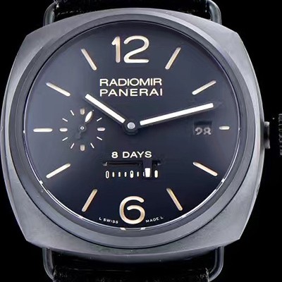 파네라이 남성용 레디오미르수동형 무브먼트 블랙 다이얼 41mm PAN0240 Ⅳ