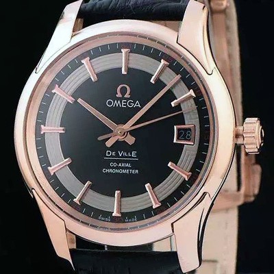 1:1수제공정형 무브 UP! 남성용 오메가 남성용 드빌 아워비전 워치 41mm 블랙다이얼 OMG01104 Ⅳ