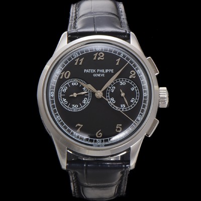 파텍필립 남성용 컴플리케이션 5170G 크로노그래프 오토매틱 7750 타입 39mm 가죽줄 블랙 다이얼 pat2211 Ⅳ