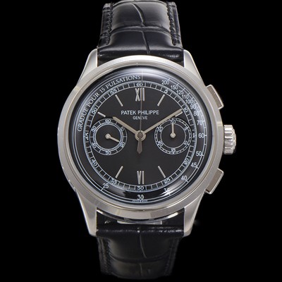 파텍필립 남성용 컴플리케이션 5170G 크로노그래프 오토매틱 7750 타입 39mm 가죽줄 블랙 다이얼 pat2206 Ⅳ