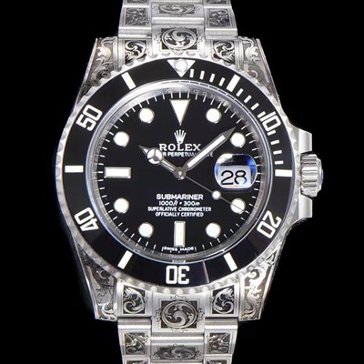 로렉스 남성용 서브마리너 오토매틱 Cal.3135 타입 40mm 904L메탈+무늬 블랙다이얼  rol9151 Ⅳ