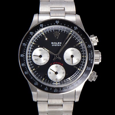 로렉스 남성용 1965년 모델  클래식 코스모그래프 데이토나   Ref.6241 수동감기/기계식 37mm 스크류 다운 푸셔 메탈줄 블랙다이얼 rol5111 Ⅳ