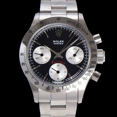 로렉스 남성용 1965년 모델  클래식 코스모그래프 데이토나  Ref.6239 수동감기/기계식 37mm 스크류 다운 푸셔 메탈줄 블랙다이얼 rol1951 Ⅳ