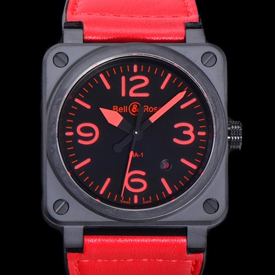 벨앤로즈 남성용시계 BR03 오토매틱 미요타 9015타입 세라믹케이스 42mm 러버줄 블랙다이얼 bel4248 Ⅳ