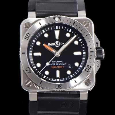 벨엔로즈 남성용 BR03-92 다이버 스틸 오토매틱 ETA2836-2 타입 42mm 우레탄줄 블랙다이얼 bel84497 Ⅳ