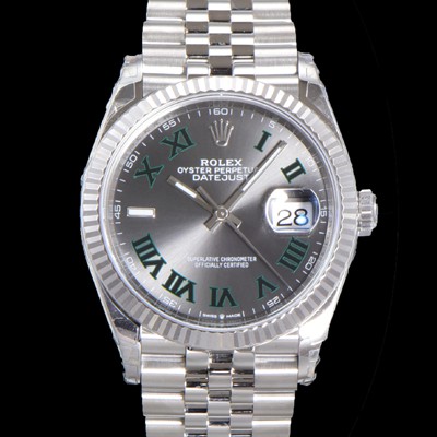 로렉스 남성용 904L스틸!! 2023신형 데이저스트 36mm II m126234-0046 그레이 다이얼 로마인덱스 스틸 브레이슬릿 신형 Cal.3235 오토매틱 무브먼트 ROL16118 Ⅳ