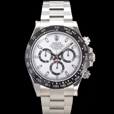 로렉스 남성용 코스모그래프 데이토나 m116500ln-0001 세라믹 베젤 40mm 크로노그래프 7750 오토매틱 무브먼트 화이트 다이얼 rol5318 Ⅳ