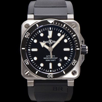벨엔로즈 남성용 인스트루먼트03 BR03A-BL-STSRB 오토매틱 9015타입 42mm 우레탄줄 블랙 다이얼 bel4114 Ⅳ