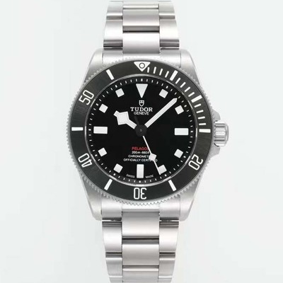 튜더 남성용 펠라고스 M25407N-0001 티타늄 39mm 오토매틱 무브먼트 블랙 다이얼 tud5123 Ⅳ