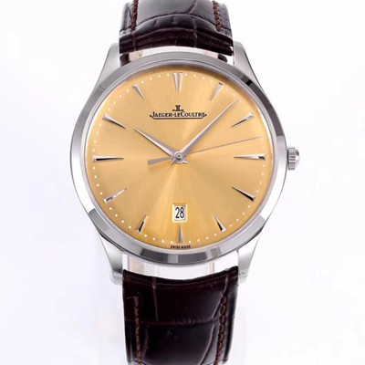 예거르꿀뜨르남성용 1288430 마스터 울트라씬 데이트 40mm 오토매틱 899/1 타입 샴페인 다이얼 jag0428 Ⅳ