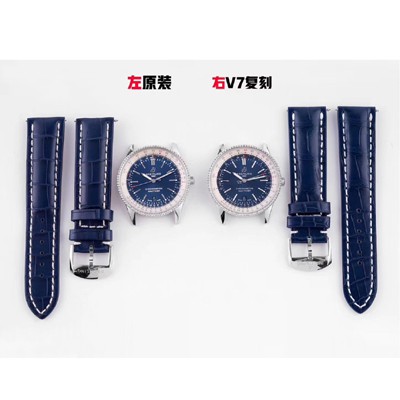 브라이틀링 남성용 네비타이머 A17326211C1P3 오토매틱 SW200-01타입 41mm 메탈줄 블루 다이얼 bre6056 Ⅳ
