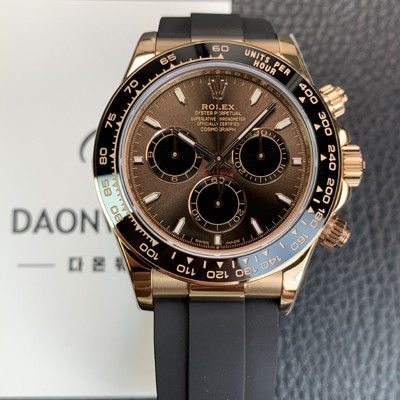 로렉스 남성용 신형 코스모그래프 데이토나 m126515ln 크로노그래프 18K 로즈골드 40mm 오토매틱 Cal.4131타입 초콜렛 다이얼 rol5605 Ⅳ