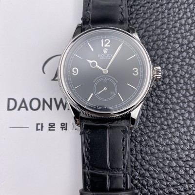 로렉스남성용 셀리느 1908 퍼페추얼 m52509 39mm 오토매틱 Cal.7140타입 블랙 다이얼 rol5627 Ⅳ