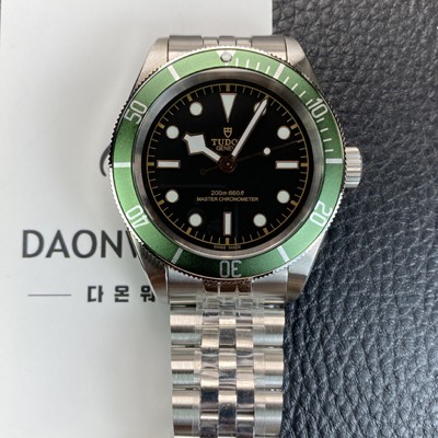 튜더 남성용 블랙베이 41mm 오토매틱 2824무브먼트 블랙 다이얼 tud5132 Ⅳ
