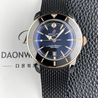 브라이틀링 남성용 슈퍼오션 해리티지 42mm 세라믹 베젤 오토매틱 B31타입 블랙 다이얼 bre6073 Ⅳ