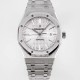 오데마피게 남성용 하이엔드 로얄오크 15400ST.OO.1220ST.02 오토매틱 Cal.3120타입 41mm 실버 와플 다이얼 AUD4230 Ⅳ