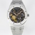오데마피게 남성용 로얄오크 15407ST.OO.1220ST.01 더블 밸런스 휠 오픈워크 41mm 오토매틱 Cal.3132무브먼트 스켈레톤 다이얼 AUD0211 Ⅳ