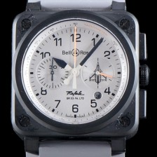 벨엔로즈 남성용 인스트루먼트 BR 03 RAFALE 크로노그래프 