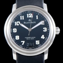 블랑팡 남성용 레만 2150-1130m-63 더블 윈도 빅데이트 40MM UP!! 블랙 밀리터리 다이얼 Cal.6950 오토매틱 무브먼트 BLA4201 Ⅳ