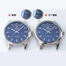 브라이틀링 남성용 뉴 라인 트랜스오션V7 데이데이트모델!! A453109T|C921|154A 블루 다이얼 오토매틱 Cal.45무브먼트 BRE0206 Ⅳ
