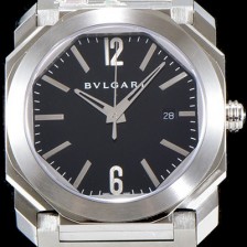 불가리 남성용 옥토102854모델 블랙 다이얼 브레이슬릿 오토매틱 무브먼트 BVL4301 Ⅳ