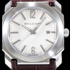 불가리 남성용 옥토 베스트에디션 화이트 다이얼 오토매틱 무브먼트 BVL4230 Ⅳ