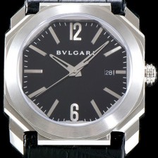 불가리 남성용 옥토 블랙 다이얼 오토매틱 무브먼트 BVL4210 Ⅳ
