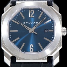 불가리 남성용 옥토 블루다이얼 오토매틱 무브먼트 BVL4213 Ⅳ