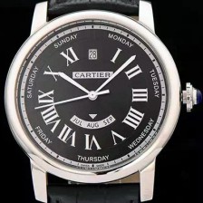 까르띠에 남성용 솔로 드 까르띠에 오토매틱 42mm 블랙다이얼 CAR0300 Ⅳ