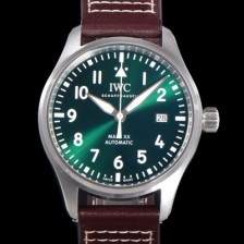 아이더블유씨 남성용시계 1:1수제공정형 마크18 !! 파일럿 IW328205 마크18 오토매틱 32111타입 40mm 가죽줄 그린다이얼 iwc9264 Ⅳ