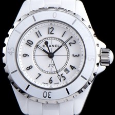샤넬 남성용 J12 34mm 스위스 쿼츠 무브먼트 화이트다이얼 CHA4200 Ⅳ
