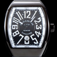 프랭크 뮬러 남성용 마스터 컴플리케이션 V 45 SC DT YACHTING 5N 뱅가드 요팅!! PVD 코딩 블랙&화이트 다이얼 스위스 ETA 2824-A2오토매틱 FRA0413 Ⅳ